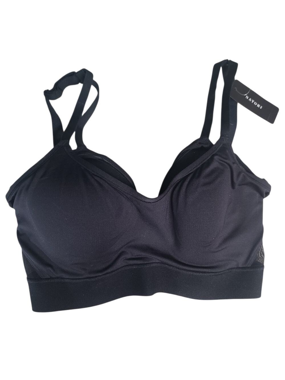 Natori Gravity High-Impact Underwire Sports Bra Black 32DDD